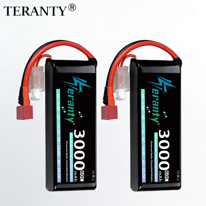 Fpv Drone Esc - Batería Lipo TERANTY 2S 3000mAh 7.4V