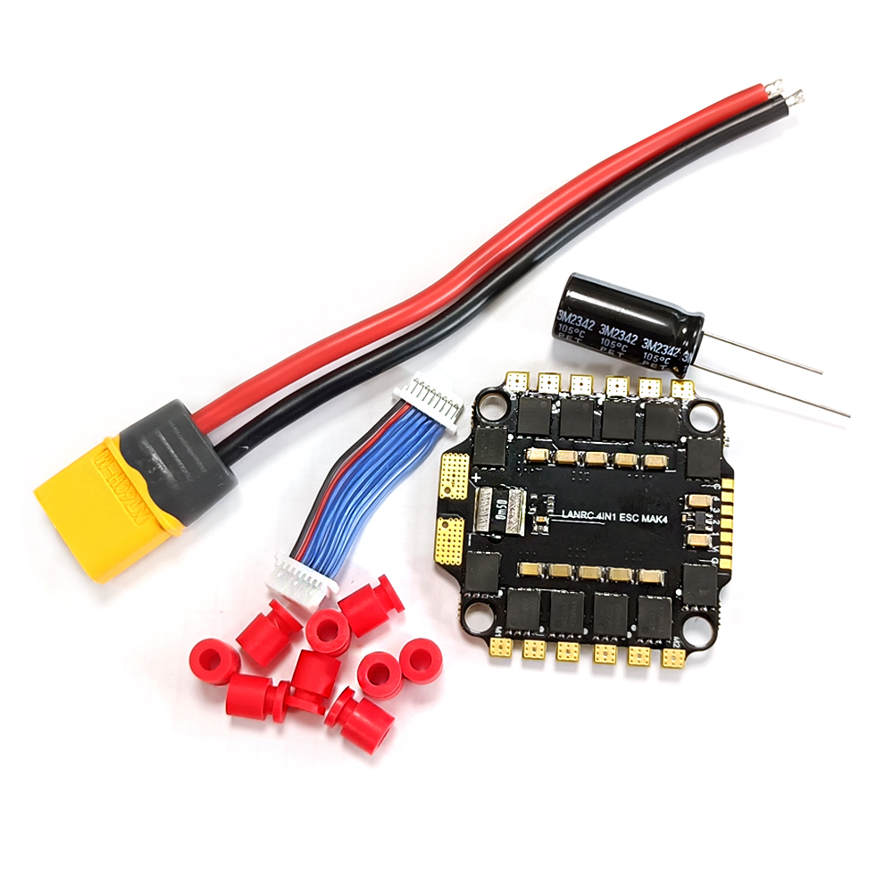 ESC BLHELI_S 45A 60A 4 en 1, E - Fpv Drone Esc reseña y precio
