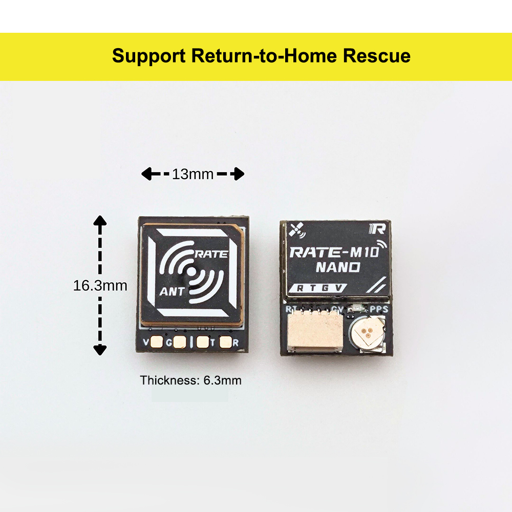 Módulo GPS Nano RATE M10 - GPS - Fpv Drone Flight Controller reseña y precio