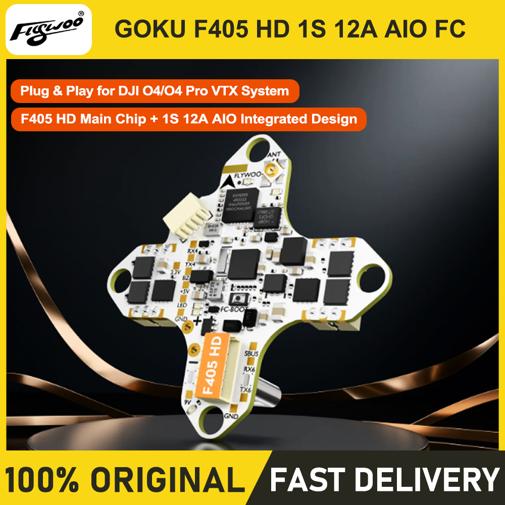 Controlador de vuelo FLYWOO GO - Fpv Drone Flight Controller reseña y precio